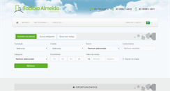 Desktop Screenshot of fabiolaimoveisceara.com.br