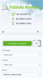 Mobile Screenshot of fabiolaimoveisceara.com.br